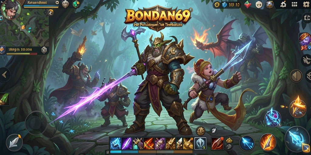 Gameplay ARPG dengan pertarungan seru dan petualangan epik.