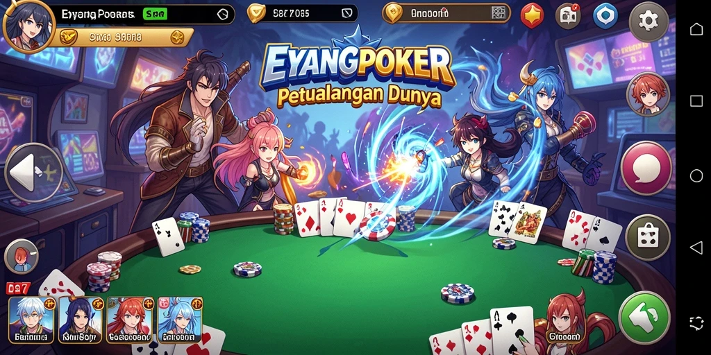 Tampilan gameplay Anime yang menarik dan penuh warna.