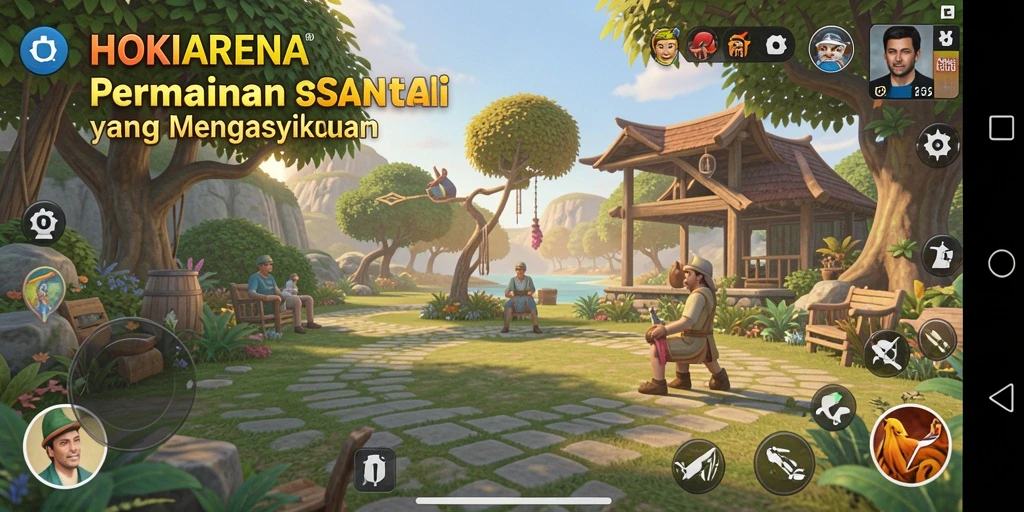 Tampilan gameplay HOKIARENA yang menarik dan mengasyikkan.