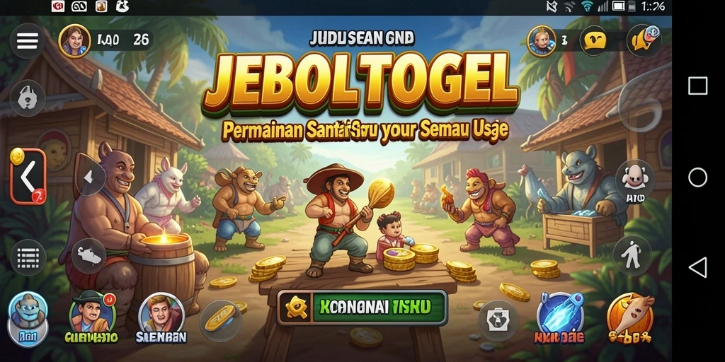 Tampilan gameplay JEBOLTOGEL yang seru dan menarik.