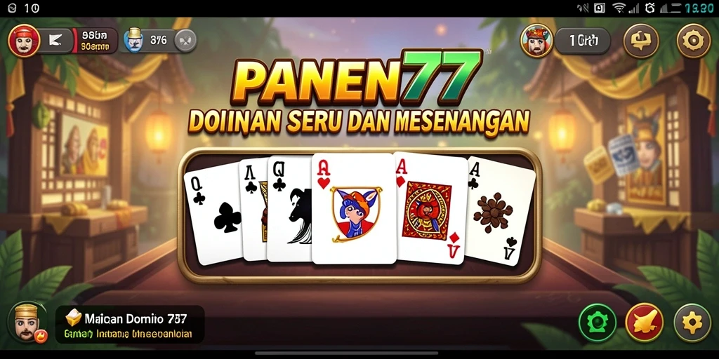 Tampilkan gameplay seru dalam PANEN77 dengan teman-teman.