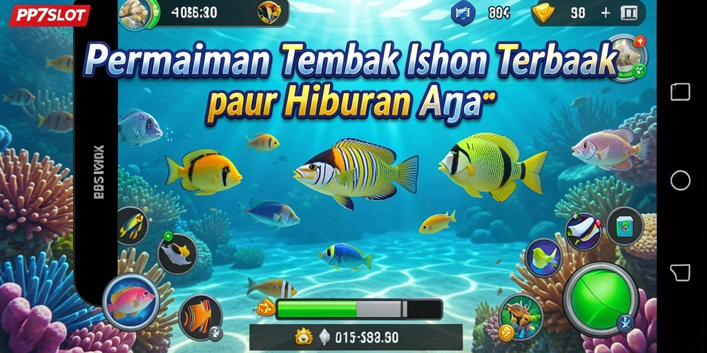 Tangkapan layar utama menunjukkan pengalaman seru Tembak Ikan di PP7SLOT.